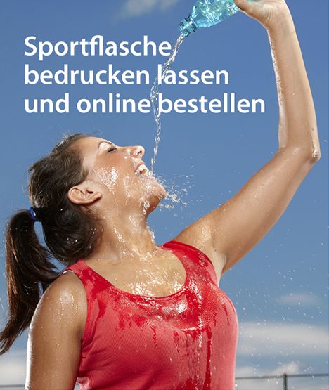 Sportflaschen bedrucken lassen und online bestellen