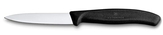 Victorinox Gemüsemesser in Schwarz mit Ihrer Logo-Gravur