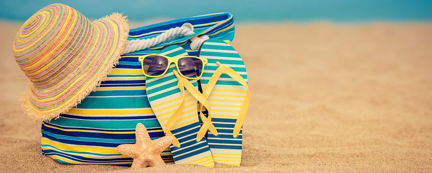 Für den Strandausflug gerüstet – Umhängetaschen als Strandtaschen