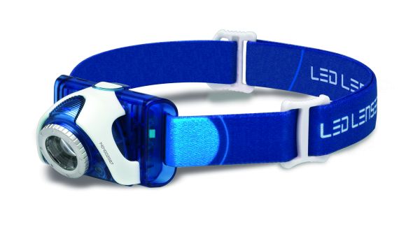 LED LENSER® SEO 3 als Werbegeschenk - Blau