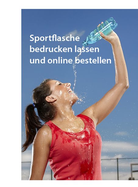 Sportflaschen bedrucken lassen und online bestellen