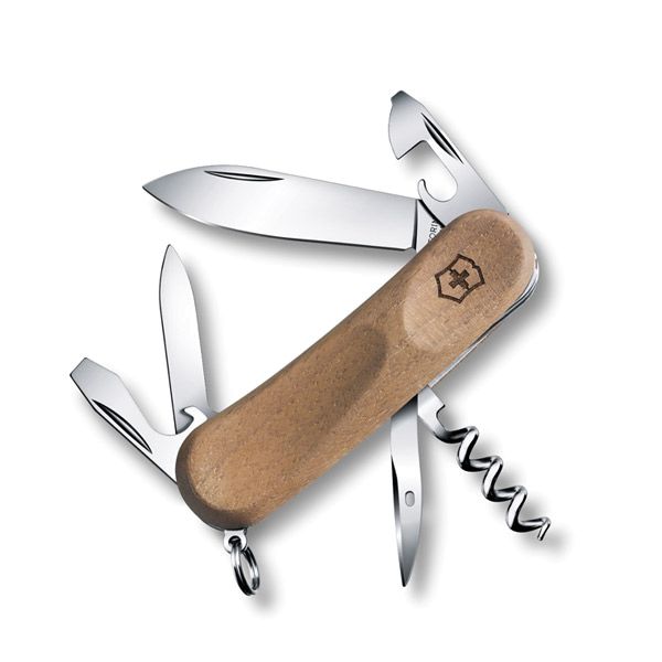 Victorinox Evolution Wood 10 Taschenmesser - idealer Werbeträger für Ihr Unternehmen