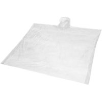 Mays 100 % biologisch abbaubarer Poncho weiss