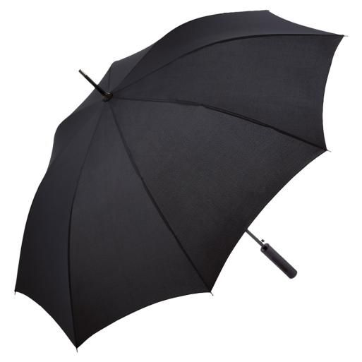 FARE AC-Stockschirm | schwarz | Fare Regenschirm bedrucken lassen 